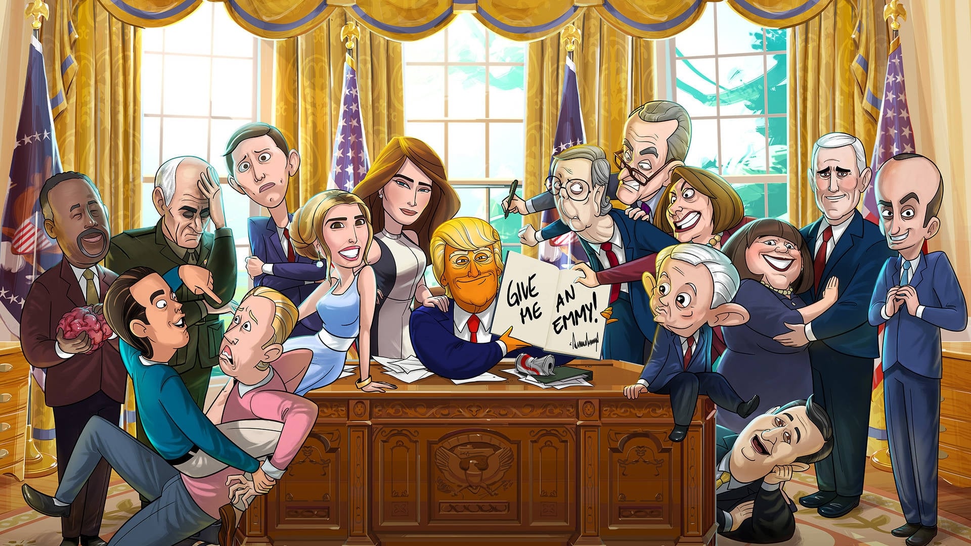 دانلود انیمیشن Our Cartoon President